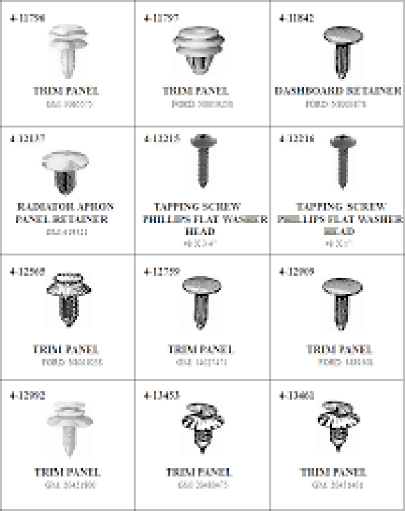 Trim Fasteners – Del Mar Wire