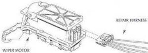 A drawing of an assembly process for a plastic container.