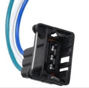 A picture of the wire harness for the plug.